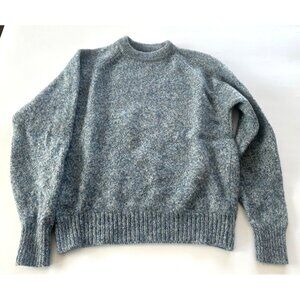 VTG Pendleton Union Made Wool Sweater Speckled Blue Women's LG ( RUNS SMALL)